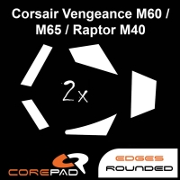 Corepad Skatez PRO Corsair Vengeance M60 / M65 / M65 PRO RGB / Raptor M40